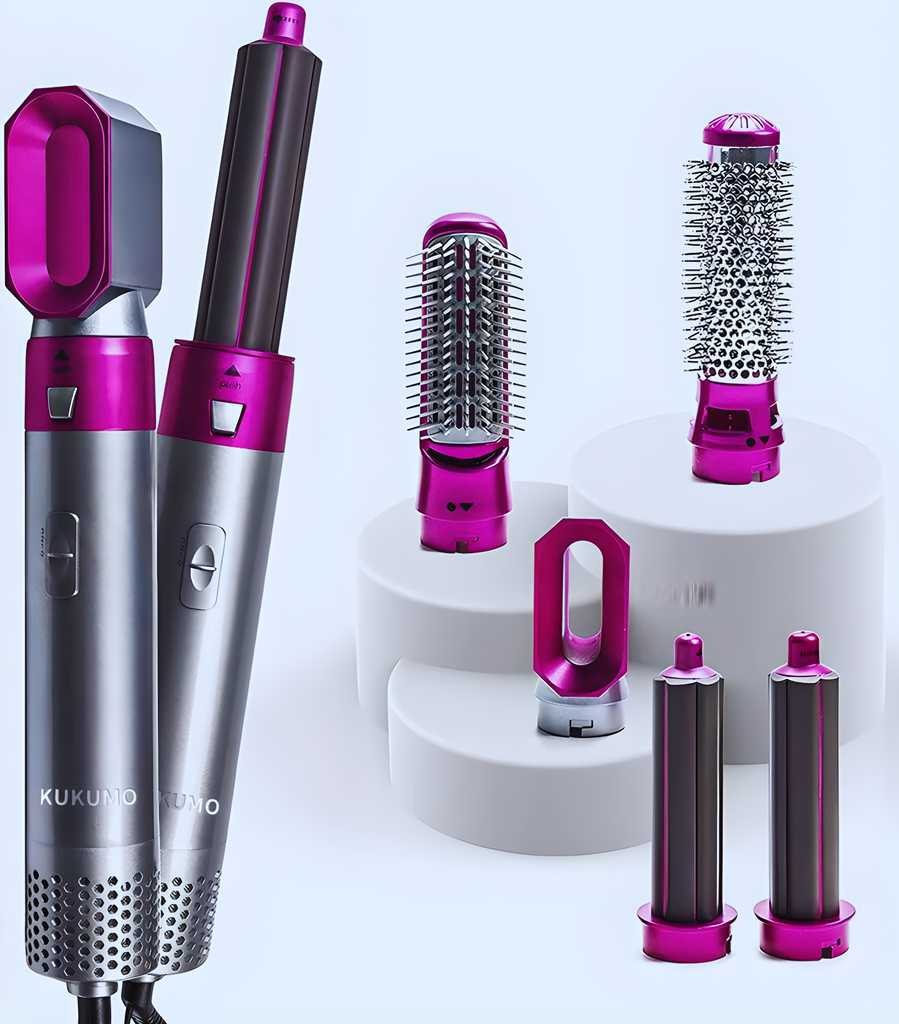 5 in 1 Hair Dryer Curler