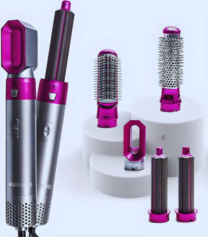 5 in 1 Hair Dryer Curler