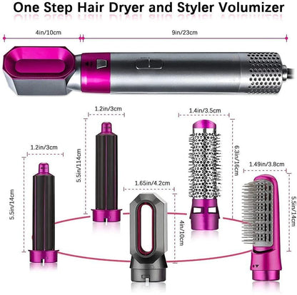 5 in 1 Hair Dryer Curler